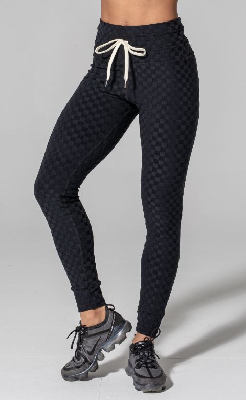 Inversiones JAISAL S.A.S. Welcome Ohm Black Jacquard Pants Black J S