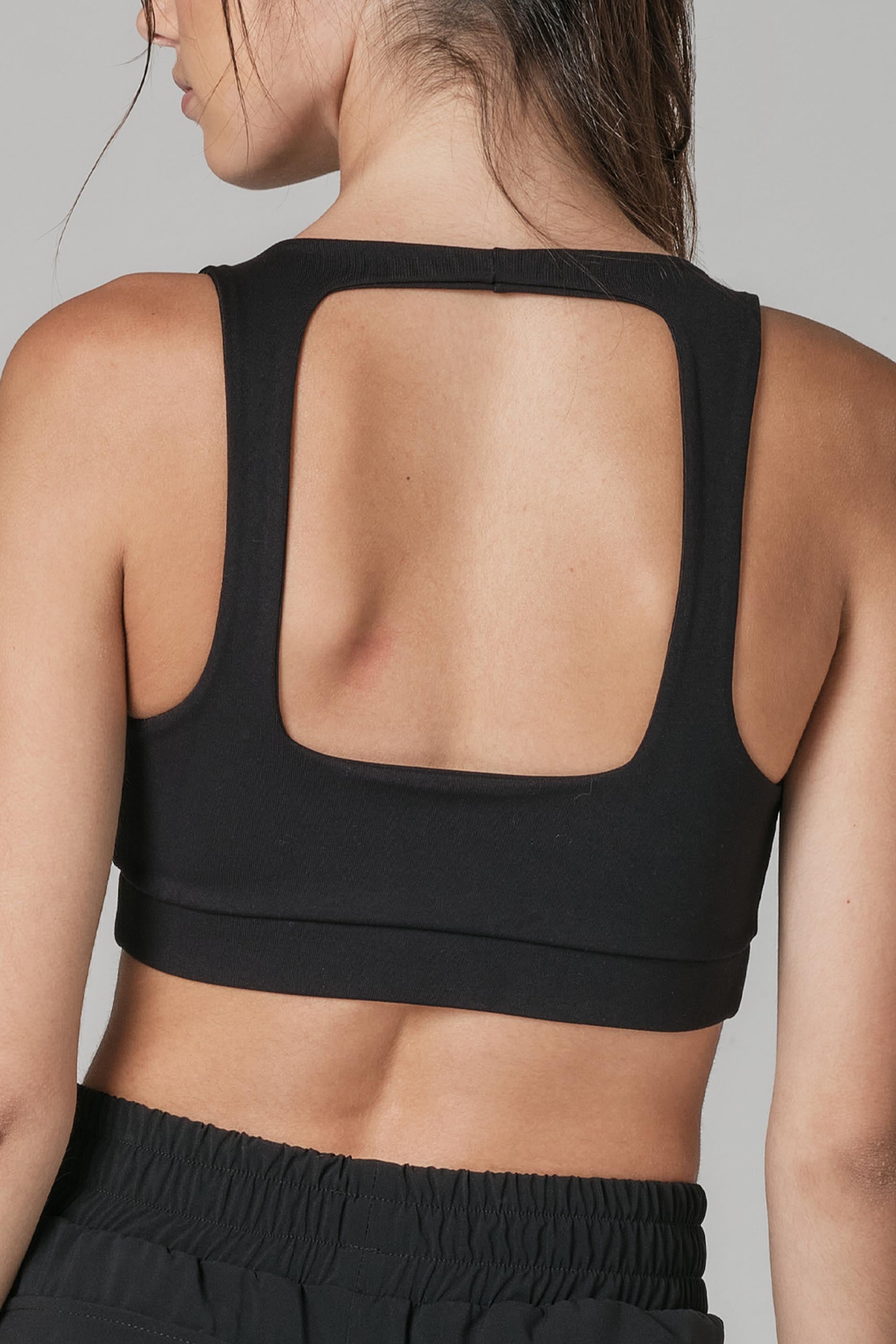 Fair & Square Black Sports Bra – 9two5fit